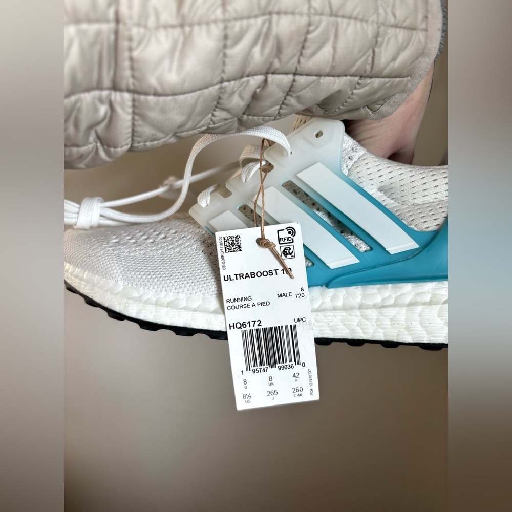 Adidas ultra boost 1.0 white & blue - Picture 7 of 7